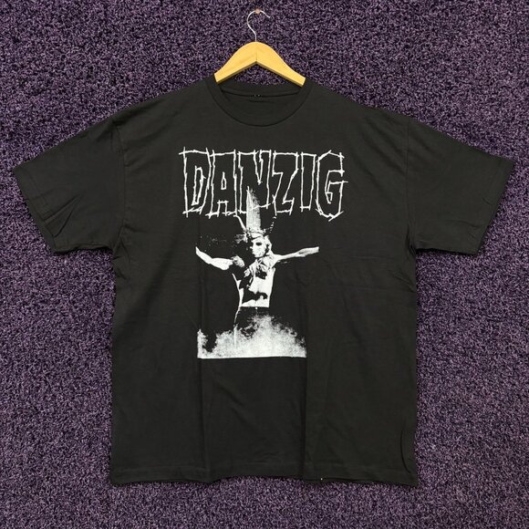 Danzig Video Concert VHS Cover Heavy Metal Band T-Shirt XL - Picture 1 of 4